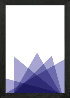 Abstrakter Farbverlauf Gerahmtes Wandbild Poster Leinwanddruck Bild