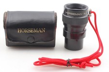  MINT w/ Case Strap Horseman Loupe Lupe 7x Focusing Magnifier for Ground Glass