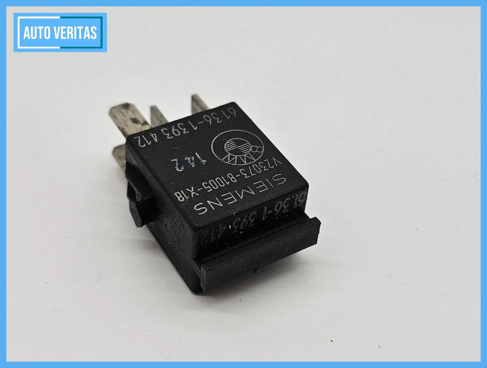 Original BMW 5 (E34) 520I 24V relay clasp 1393412 - Image 3 of 4
