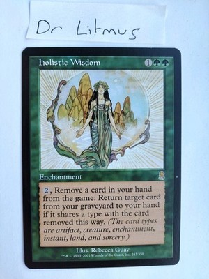 1x Holistic Wisdom Odyssey MTG Top Zustand
