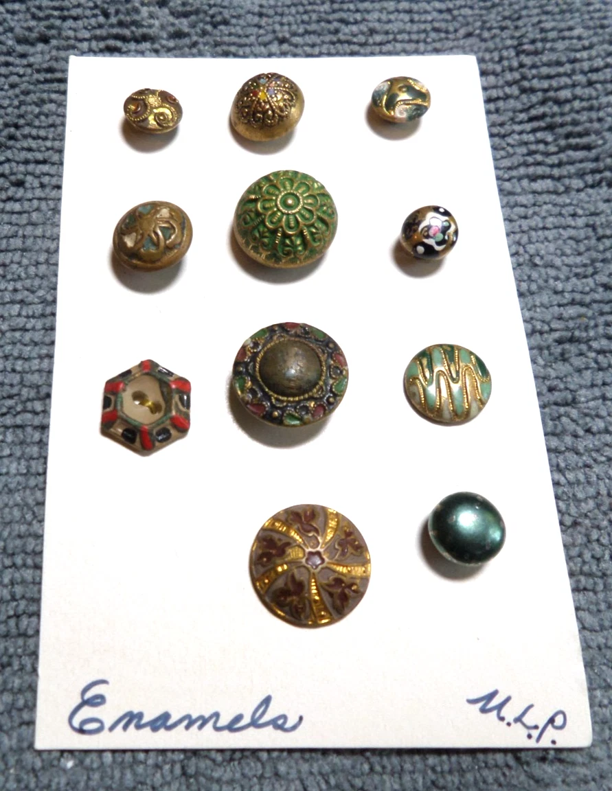 enamel buttons products for sale | eBay