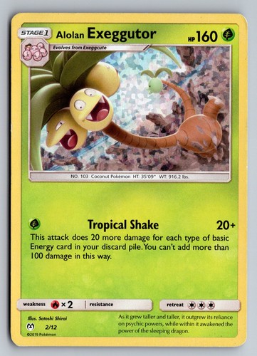Alolan Exeggutor 002/012 McDonald's 2019 Holo - MP
