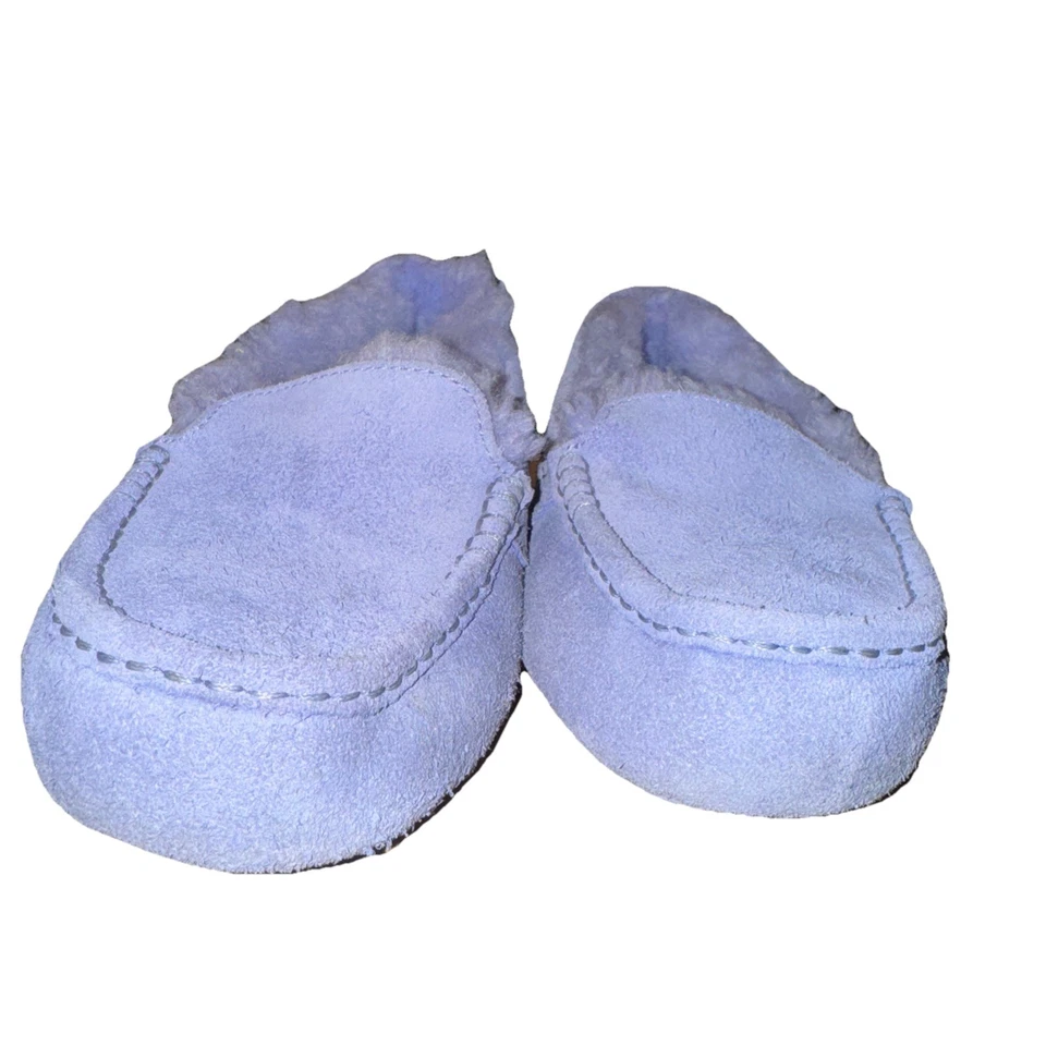 Zapatillas Ugg Talla 9 Ansley Azul Mocasines Sin Cordones Usadas Dos Veces Foto 2 de 4