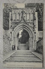 Old postcard "chambery - Ducal Castle - Portail St Dominique