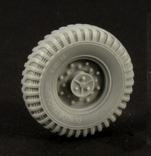 PANZER ART, RE35-344, 5 ROAD WHEELS (DUNLOP) for BRITISH CHEVROLET C15 PRO, 1/35