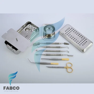 FABCO Dental PRF Box GRF System Platelet Rich Fibrin Set Surgery Membrane Kit
