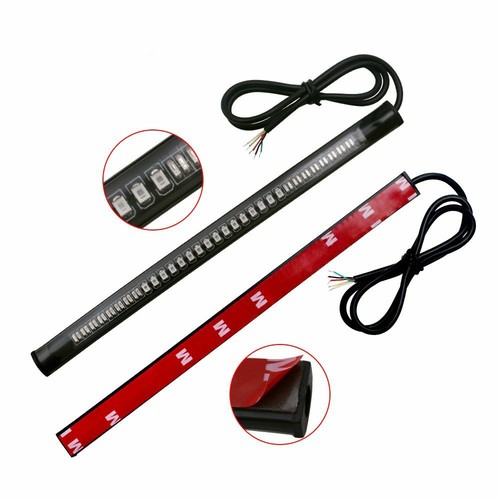 Motorcycle LED Strip Tail Brake Stop Turn Signal Running Lights for Cafe Racer - Picture 7 of 12
