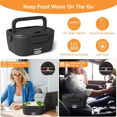 Scaldavivande Portatile 1L In Acciaio Inox 304 Con Borsa Isotermica – Timer 30-240 Min, Temperatura 65-90°C, Per Ufficio E Viaggio
