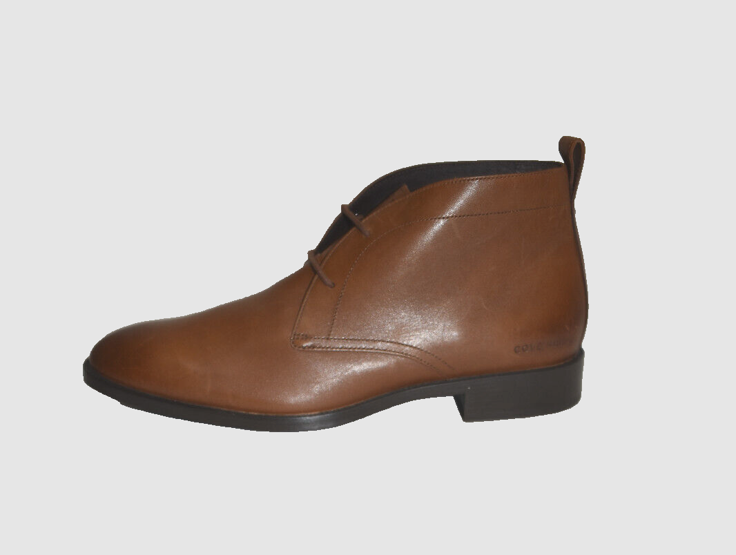 New! Cole Haan Hawthorne Leather Chukka Boot 13 M British Tan C38728 DD314A New! Cole Haan Hawthorne Leather Chukka Boot 13 M British  main image 2
