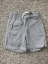 Baby Gap Jeans Toddler Boys Stripped Drawstring Shorts Size 2 Years