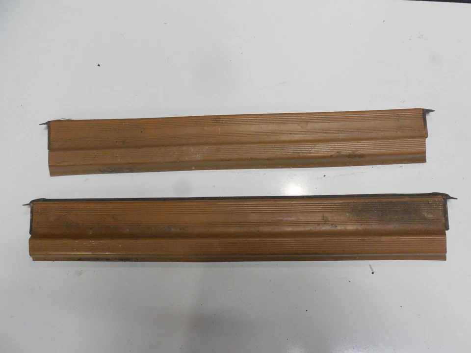 Moldura de entrada de piso placa de moldura de umbral de puerta trasera 84-93 Mercedes Benz W201 190D 190E Foto 4 de 4