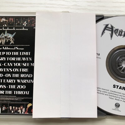 STARS Hear 'n Aid CD Japan ACCEPT, RUSH, KISS, SCORPIONS, DIO