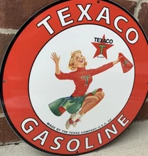 Top Quality Texaco Gasoline Motor Oil  vintage reproduction Garage Sign