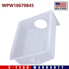New W10670845 Refrigerator Ice Bucket Fit Whirlpool Ice Maker Parts WRS325FDAM04