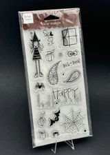 Heidi Grace Designs Collections Clear Stamps HALLOWEEN HOLIDAY 18 Pcs Set NEW