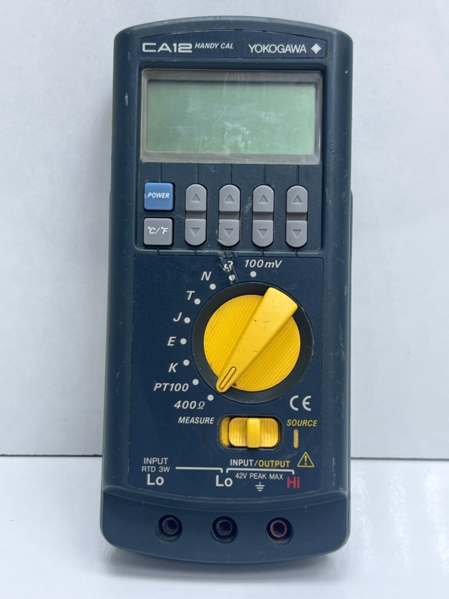 YOKOGAWA CA12 HANDY CALIBRATOR 710 | eBay YOKOGAWA CA12 HANDY CALIBRATOR 710 | eBay