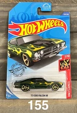 Hot Wheels 1973 Ford Falcon XB 73 Flames FREE NOZLEN xploraf 155