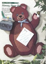 Honey Bear board  855 Vintage Plastic Canvas pattern