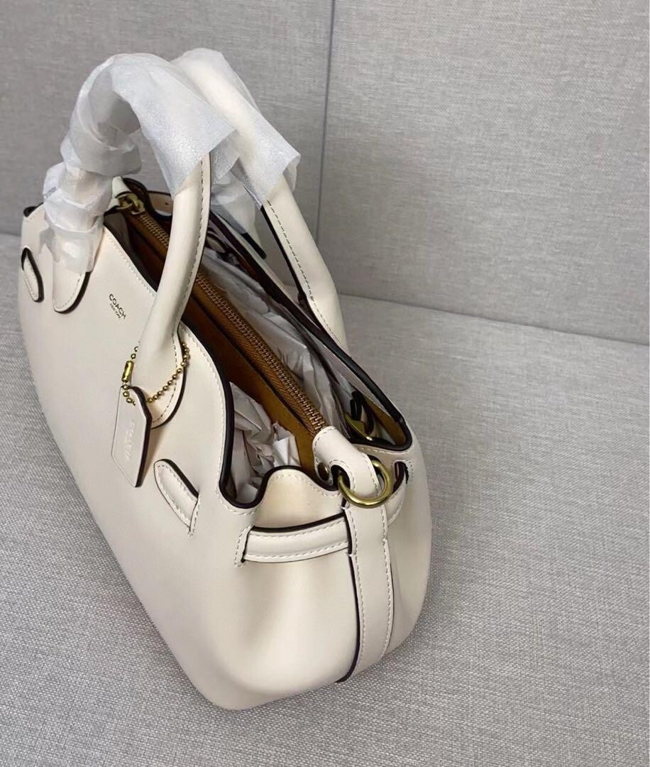 COACH Empire Carryall Bag 26 CU066 White New Outlet | eBay