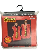 Reese's Peanut Butter Cups Adult One Size Costume Halloween NIP Rubies