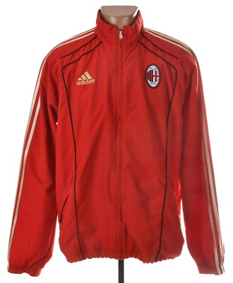  AC Milan 2010トラックジャケット 短丈 AC MILAN ITALY 2010 2011 TRAINING SAMPLE FOOTBALL JACKET ADIDAS