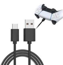 Image of 1M 2M 3M Long Charger Cable For PS5 PlayStation 5 Controller USB-C Charging Lead