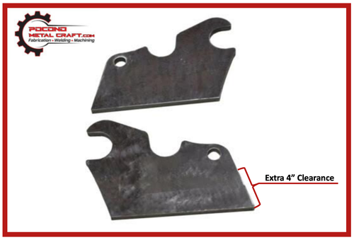 Kubota Excavator Quick Attach Bucket Ears Attachment U35 KX71 KX91 KX121 KX040 - Picture 4 of 8
