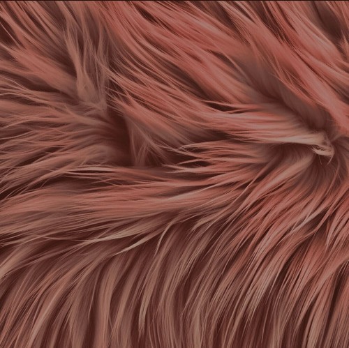 FabricLA Shaggy Faux Fur Fluffy Fabric by the yard | Artificial Art & Craft - Picture 46 of 46