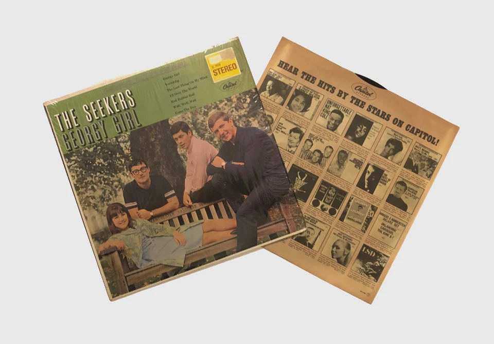 The Seekers Georgy Girl ST-2431 Stereo Capitol Records Vintage 1967 LP Vinyl EX Foto 3 de 4