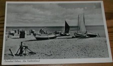 AK 1950er: Dahme Holstein Fischerstrand Ostholstein 2 Boot Schiff Kutter
