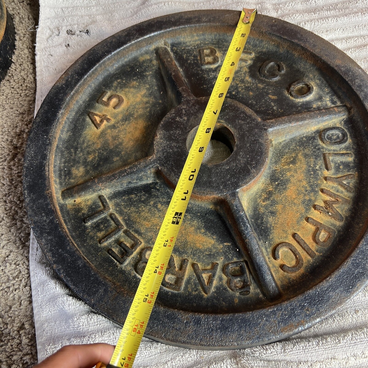 PACK Poids olympiques de précision 7,5 kg