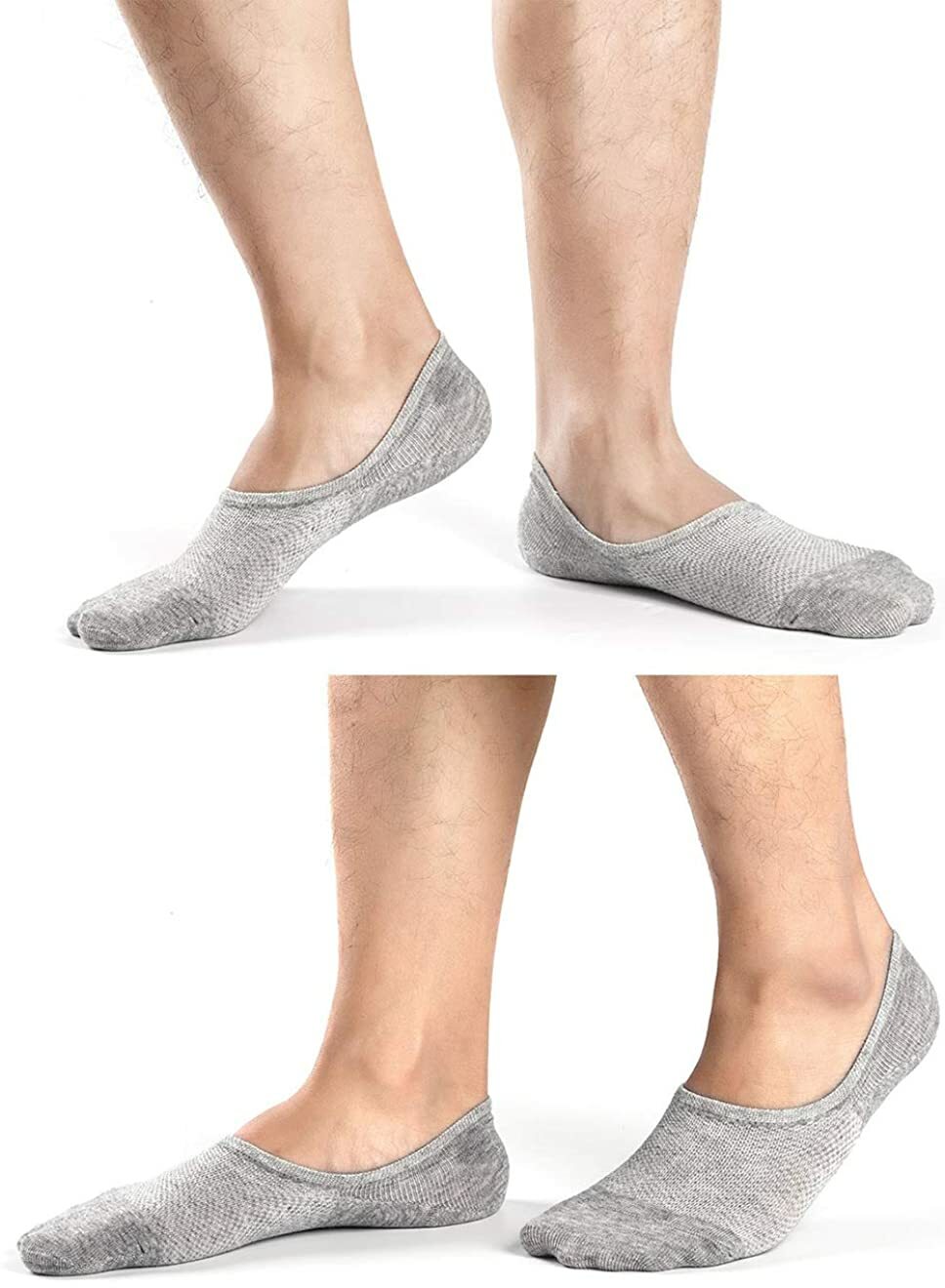 5 Pairs Mens No Show Trainer Socks Non Slip Sport Ankle Cotton Low Cut Sneaker eBay