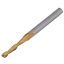 thumbnail 9  - Titanium Coated Double-flute End Mill Milliling Cutter 3.175mm Shank 12mm Length