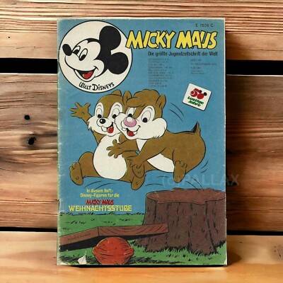 COMIC MICKY MAUS #46 MIT BASTELBOGEN / EHAPA 1973