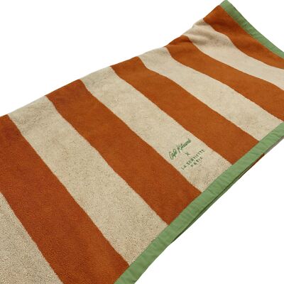 Authentic Maison Kitsune Unuse Towel Orange Cotton #36634888 | eBay