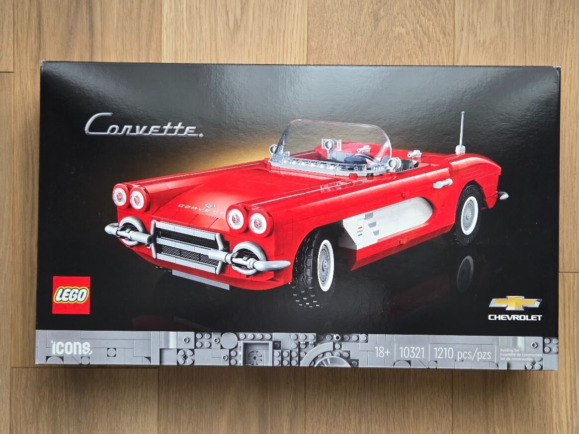 LEGO Icons Chevrolet Corvette | 10321 | Brand New | Fast Shipping