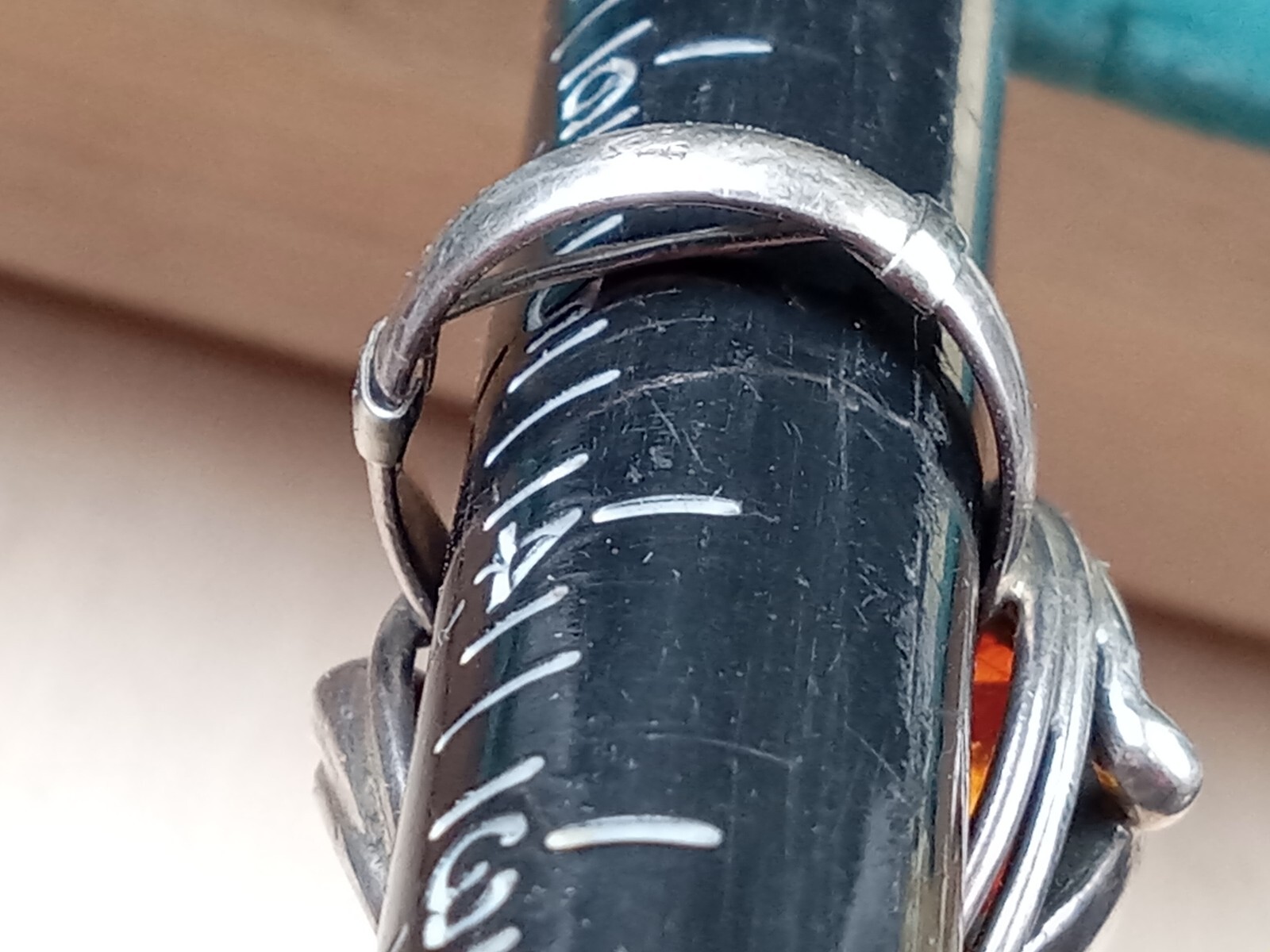 Unique Statement Artisan Sterling Silver Ring w C… - image 11