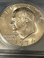 1974 D Ike Eisenhower Dollaro ICG MS60