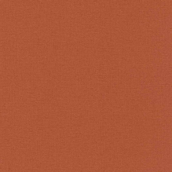 Tapete Vlies Einfarbig Textil Orange-Rot Rasch Kalahari 449051 (3,30€/1Qm)-image