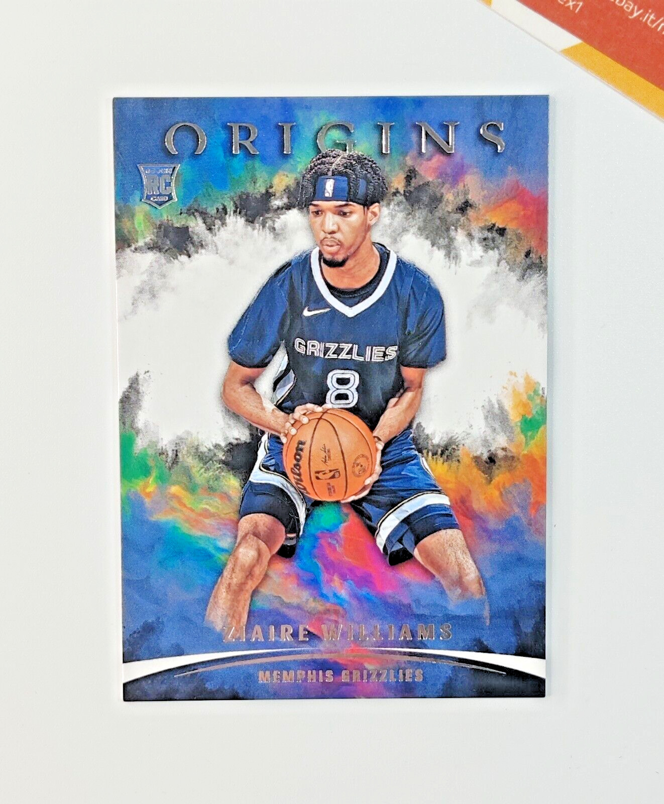 Panini Origins Basketball Ziaire Williams #60 Rookie Memphis Grizzlies 2021-22
