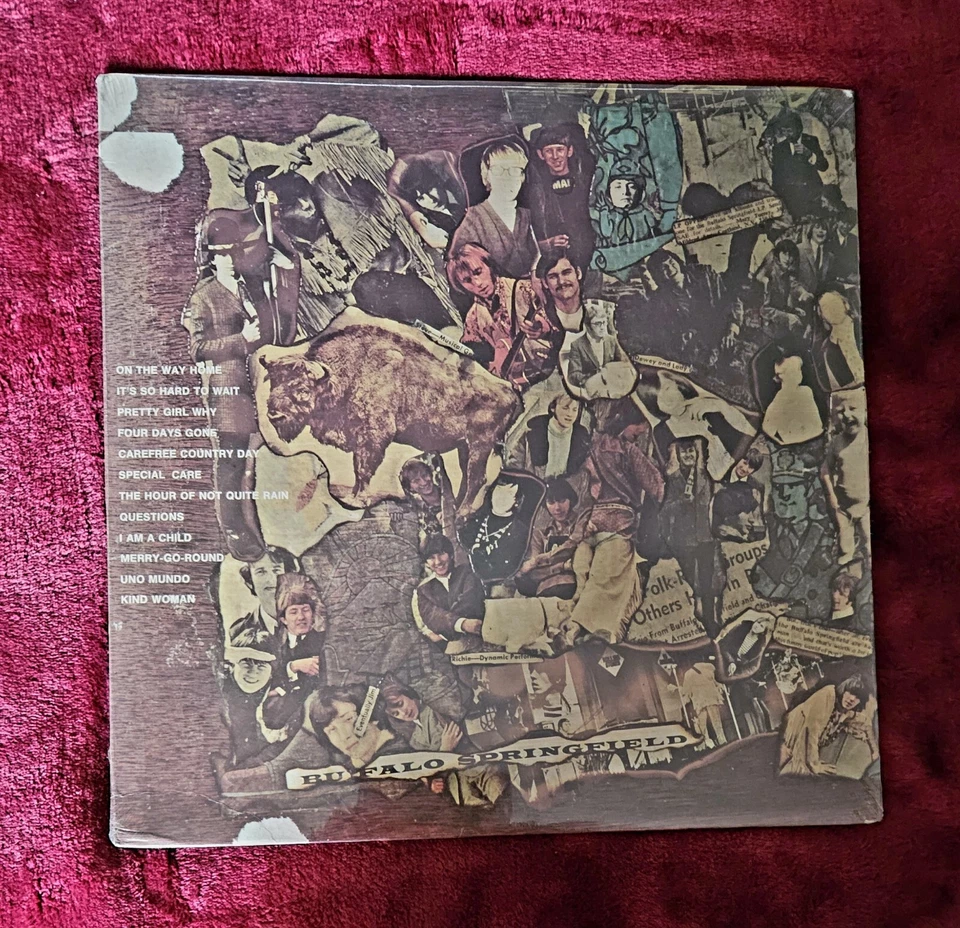 SEALED!! STEREO BUFFALO SPRINGFIELD "Last Time Around" BREATHE HOLES! NEIL YOUNG - Image 2 of 4