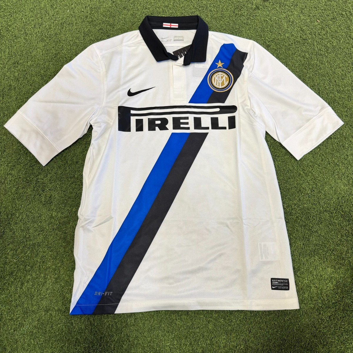 Nike Inter Milan Away Men's Vitange Soccer Jersey 11/12 | eBay