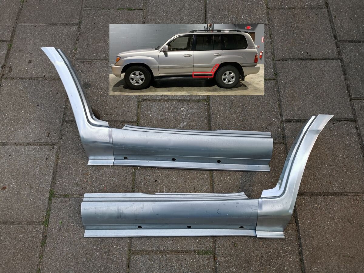 REAR DOOR SILL ROCKER ARCH REPAIR PANEL PAIR FOR TOYOTA LAND