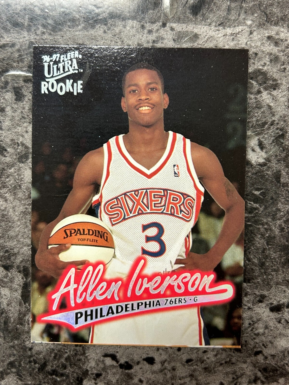 1996-97 Fleer Ultra - Allen Iverson #82 (RC) @QM25