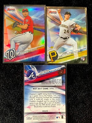 2017 Bowman's Best ATOMIC & BASE REFRACTOR - YOU PICK!