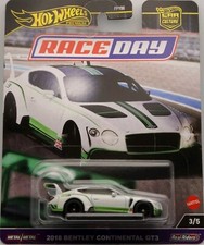 Hot Wheels Premium 2018 Bentley Continental GT3 Race Day 3/5 2024 HRV93-LA10