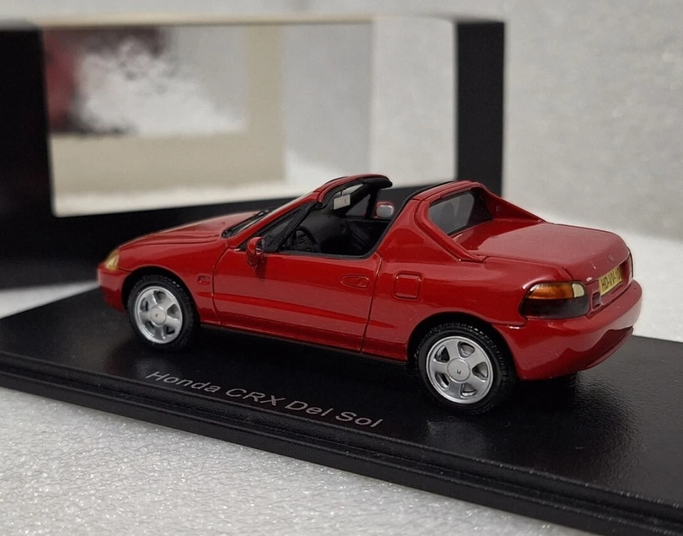 WOW Honda CRX Del Sol Red 1992 1:43 Neo 44510 EXTREMELY RARE!! - Image 3 of 4
