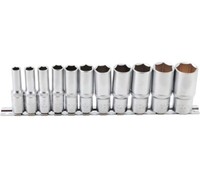 Bgs SteckschlüSsel-Einsatz-Satz Sechskant, Tief | Antrieb Innenvierkant 10 Mm (3