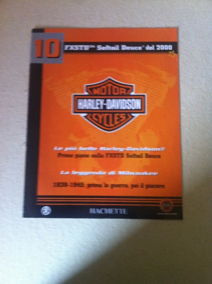 15 FASCICOLI MAISTO HACHETTE HARLEY DAVIDSON - Immagine 4 di 4