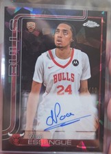 Essengue + Buzelis Rookie Autos Topps Sapphire, Finest BULLS /8 +/10 9 CARD! LOT